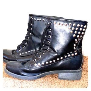 Charlotte Russe studded boots